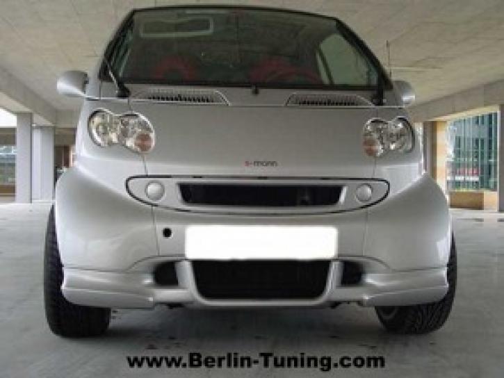 Frontspoiler Race smart 450 Cabrio / schwarz matt