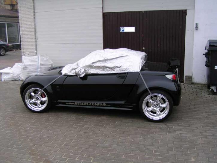 Car cover smart Roadster cabrio klein