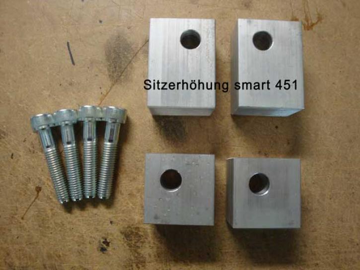 SITZERHÖHUNG smart 451