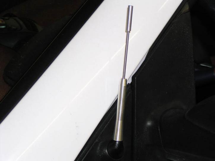 ALU ANTENNE SILBER