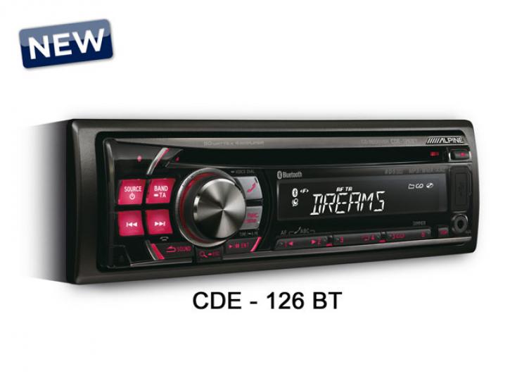 ALPINE CDE 126 Bluetooth