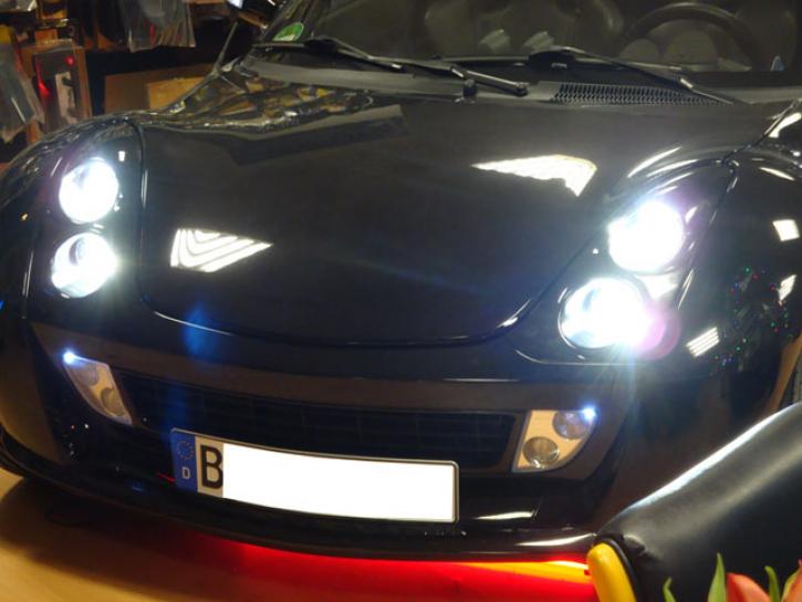 LED SCHEINWERFERKIT Smart Roadster