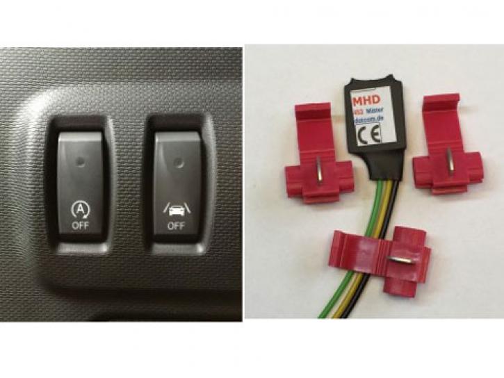 ZIRIA 2 Stück Auto Untersetzer, für Smart Fortwo Forfour Forjeremy  Forvision 453 Anti-Vibration Anti-Rutsch Untersetzer dauerhaft