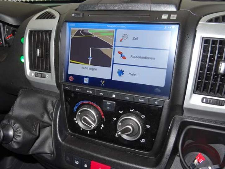 10,2 Navigationsgerät Ducato, Jumper, Boxer
