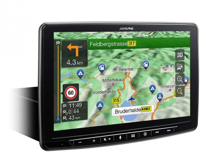 ALPINE INE-F904DC Universal WoMo Navi