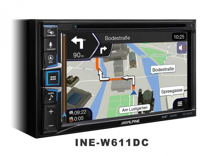 ALPINE INE-W611DC WoMo Navi