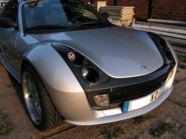 Einstiegsleisten aus Carbon für Smart Roadster und Roadster Coupe 452