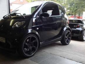 Aluminiumfelgen 17 Zoll Speedy black smart450