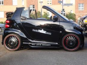 ALUFELGEN KAHN RSL Black/Red smart 451