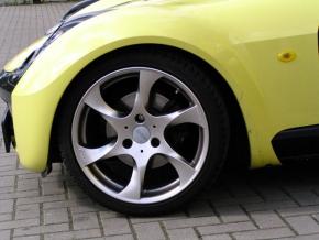 Aluminiumfelgen Roadster Speedy silber17 Zoll