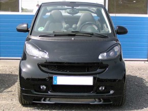 SCHEINWERFERBLENDEN smart 451 schwarz